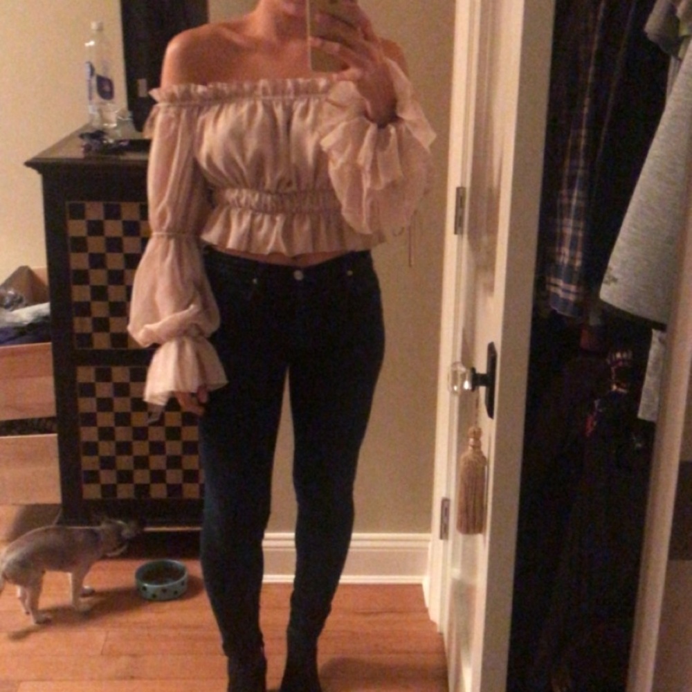 CHRISSY TEIGEN X REVOLVE SANDS TOP SIZE M